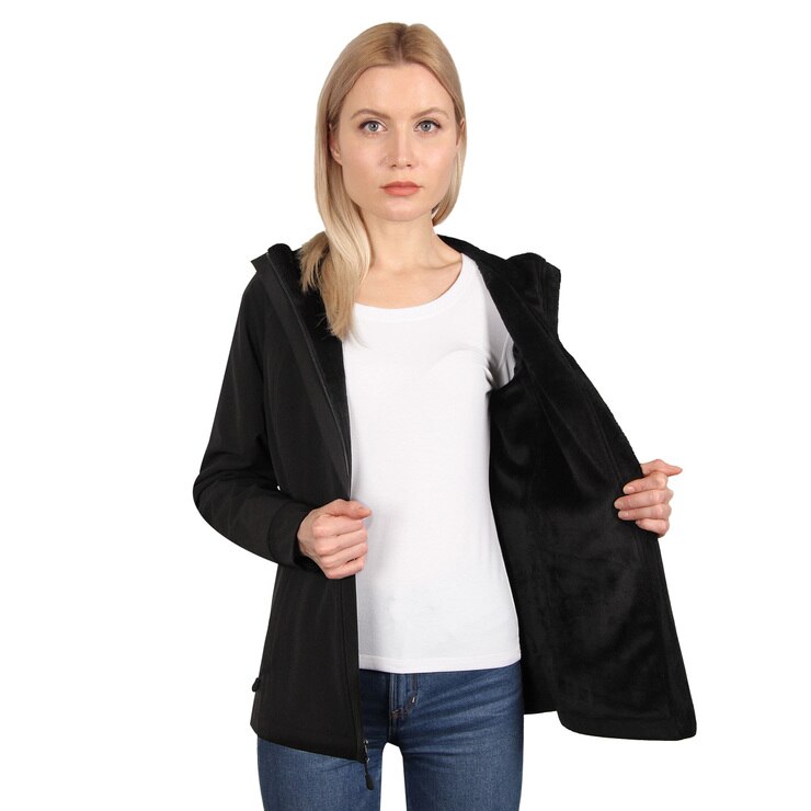 Kirkland Signature Women's Softshell Jacket in Black Costco UK