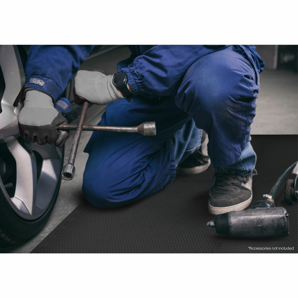 Norsk Reversible Foam Flooring, 6 Pack - 61 x 61cm (Total of 2.23m² Per Pack)