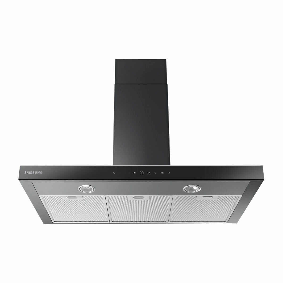 Samsung NK36C5703TM/UR 90cm Cooker Hood with Auto Connectivity, in Black Stainless