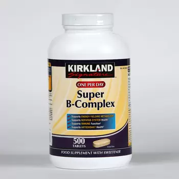 Kirkland Signature Super-B Complex, 500ct (16 Months Supply)
