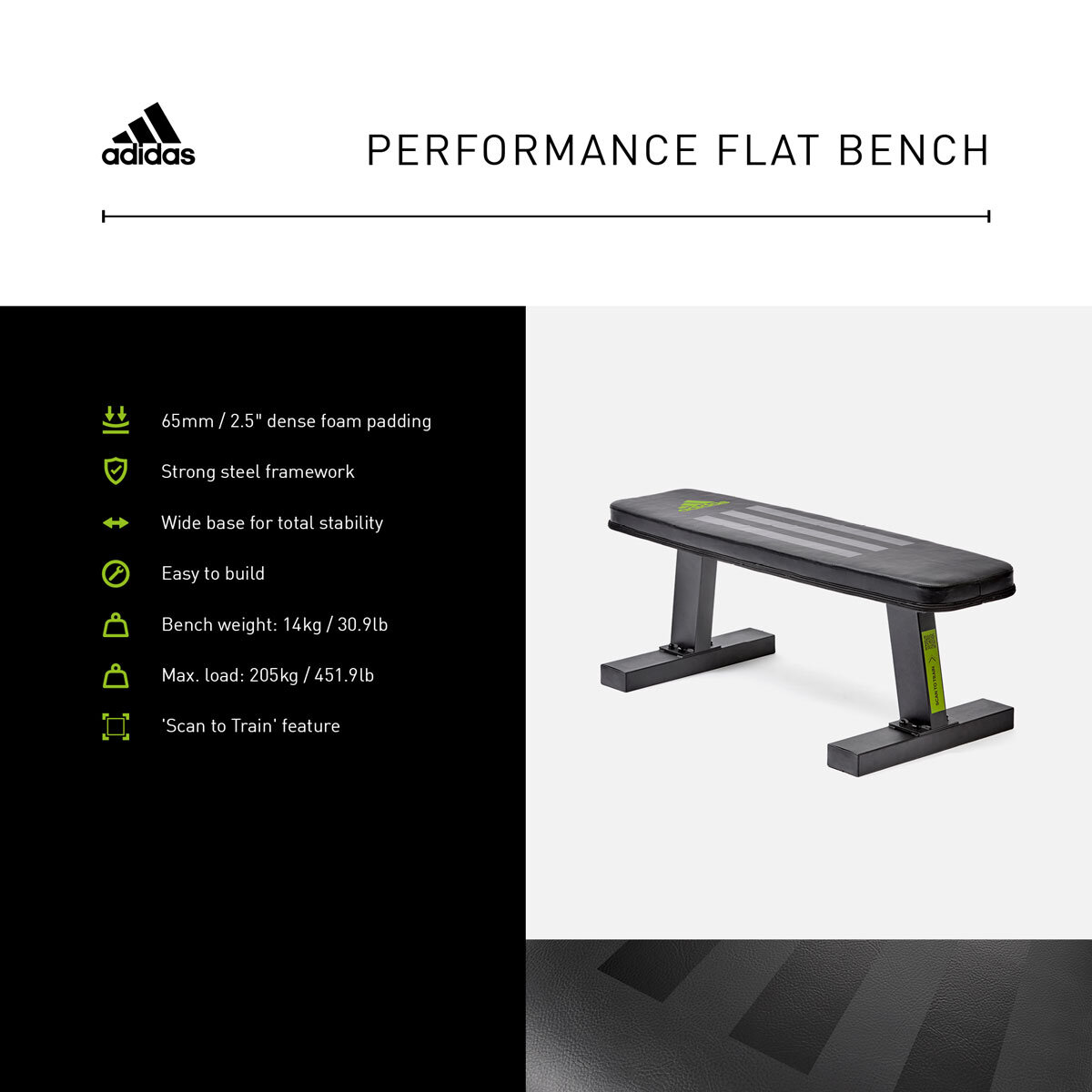 Adidas Performance Flat Bench