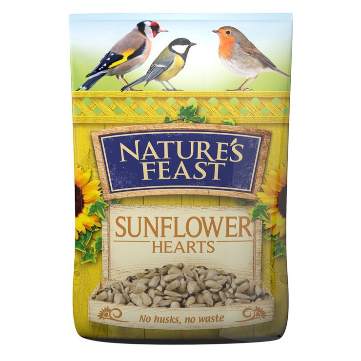 Natures Feast Sunflower Hearts, 12.75kg Costco UK