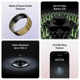 Buy Ultrahuman Ring AIR Bionic Gold, Size 8 at costco.co.uk