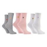 Caroline Gardener Ladies Bamboo Leisure Sock, 6 Pack