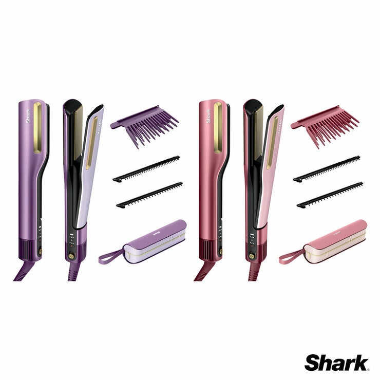 Shark HT401UKPU SilkiPro Hair Straightener & Hair Dryer in 2 Colours Shark HT401UKPU SilkiPro Hair Straightener & Hair Dryer in 2 Colours