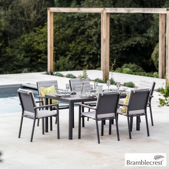 Bramblecrest Zurich 7 Piece Dining Set Bramblecrest Zurich 7 Piece Dining Set
