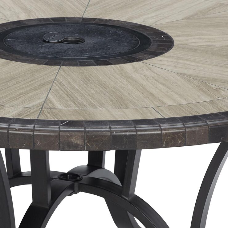 Agio Park Falls 9 Seater Woven Patio Dining Set + Cover Costco UK