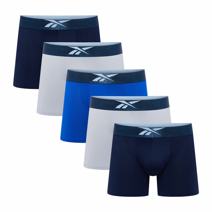 Reebok Men's Performance Boxer 5 Pack