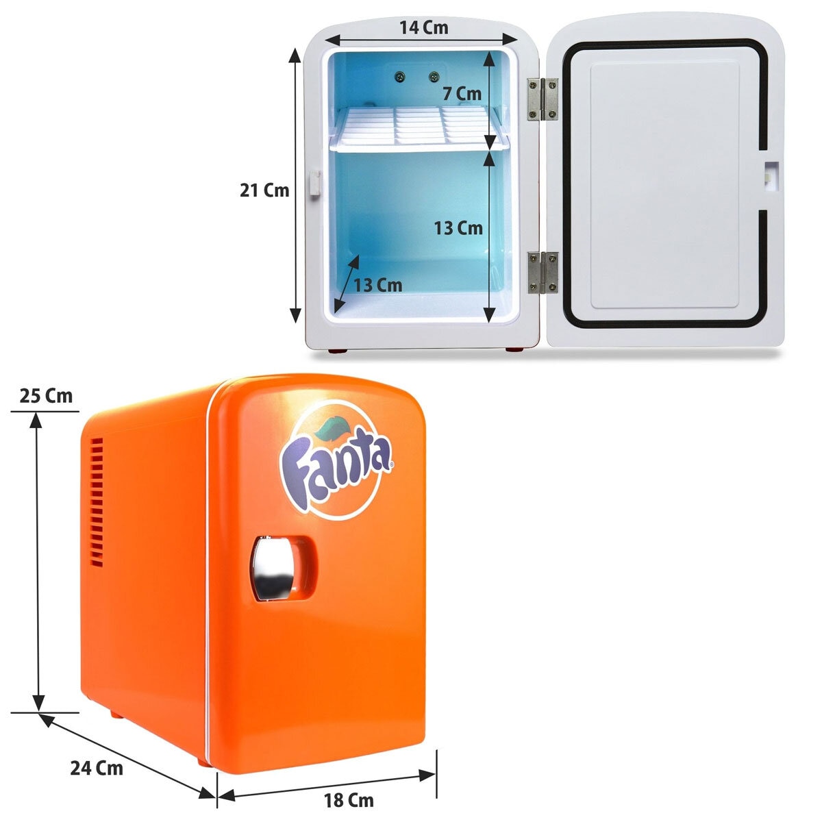 Coca-Cola Fanta Mini Fridge