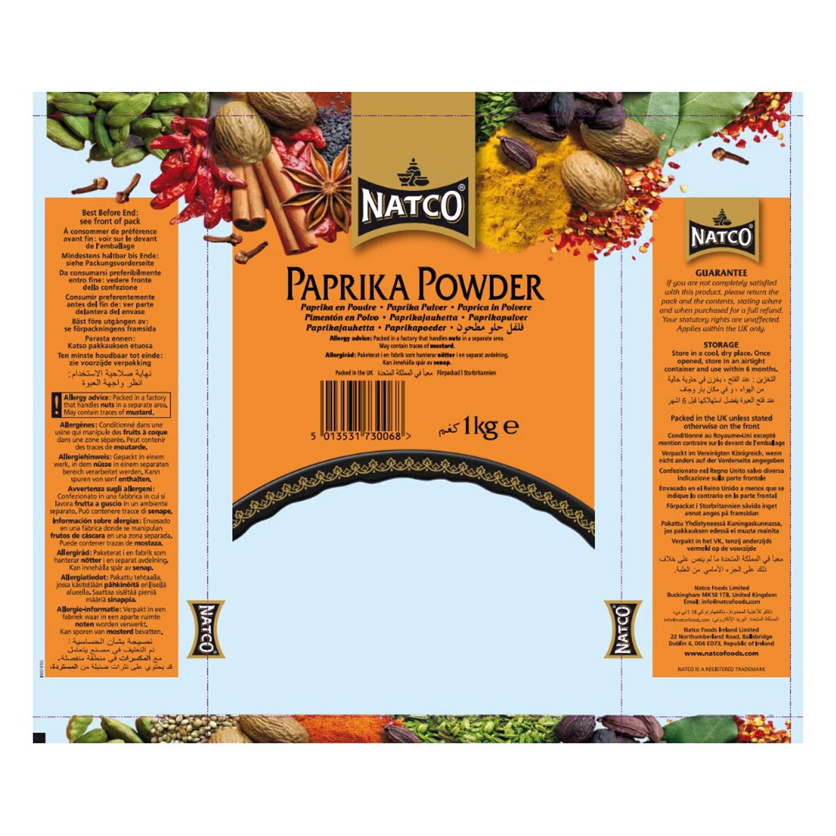 Natco Paprika, 1kg