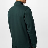 Jack Wills Men's Barchester 1/4 Zip Sweatshirt in Slate Green