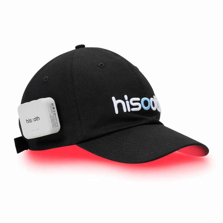 Hisooth H3 Hair Regrowth Scalp Massage Cap with LED Light in Black, size Large Hisooth H3 Hair Regrowth Scalp Massage Cap with LED Light in Black, size Large