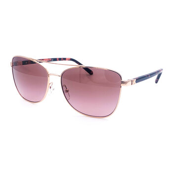 Michael Kors Stratton Rose Gold Sunglasses with Brown Lenses, MK1096 110814 