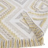 Carlton Hand Woven Indoor / Outdoor Rug in 3 sizes, Mustard