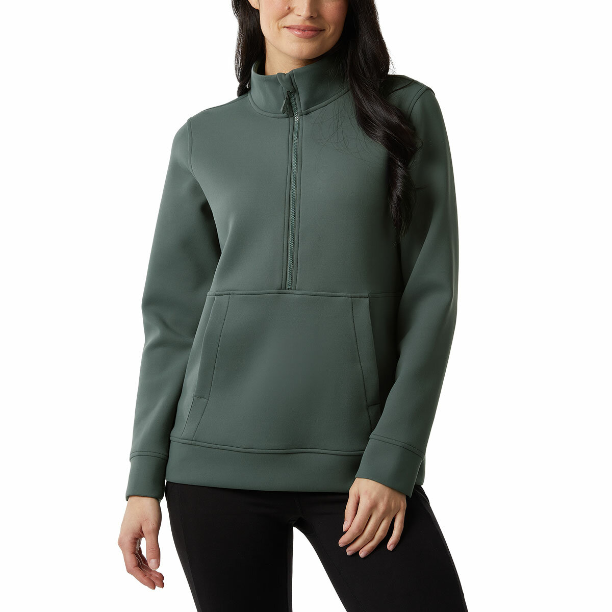 36 Degrees Women's Sueded Tech 1/2 Zip
