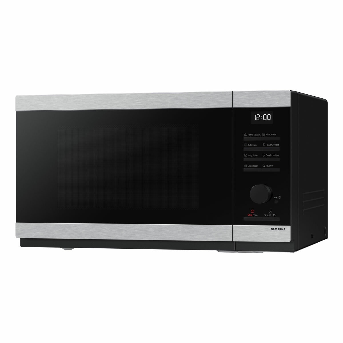 Angled image of Samsung solo microwave Angled image of Samsung solo microwave