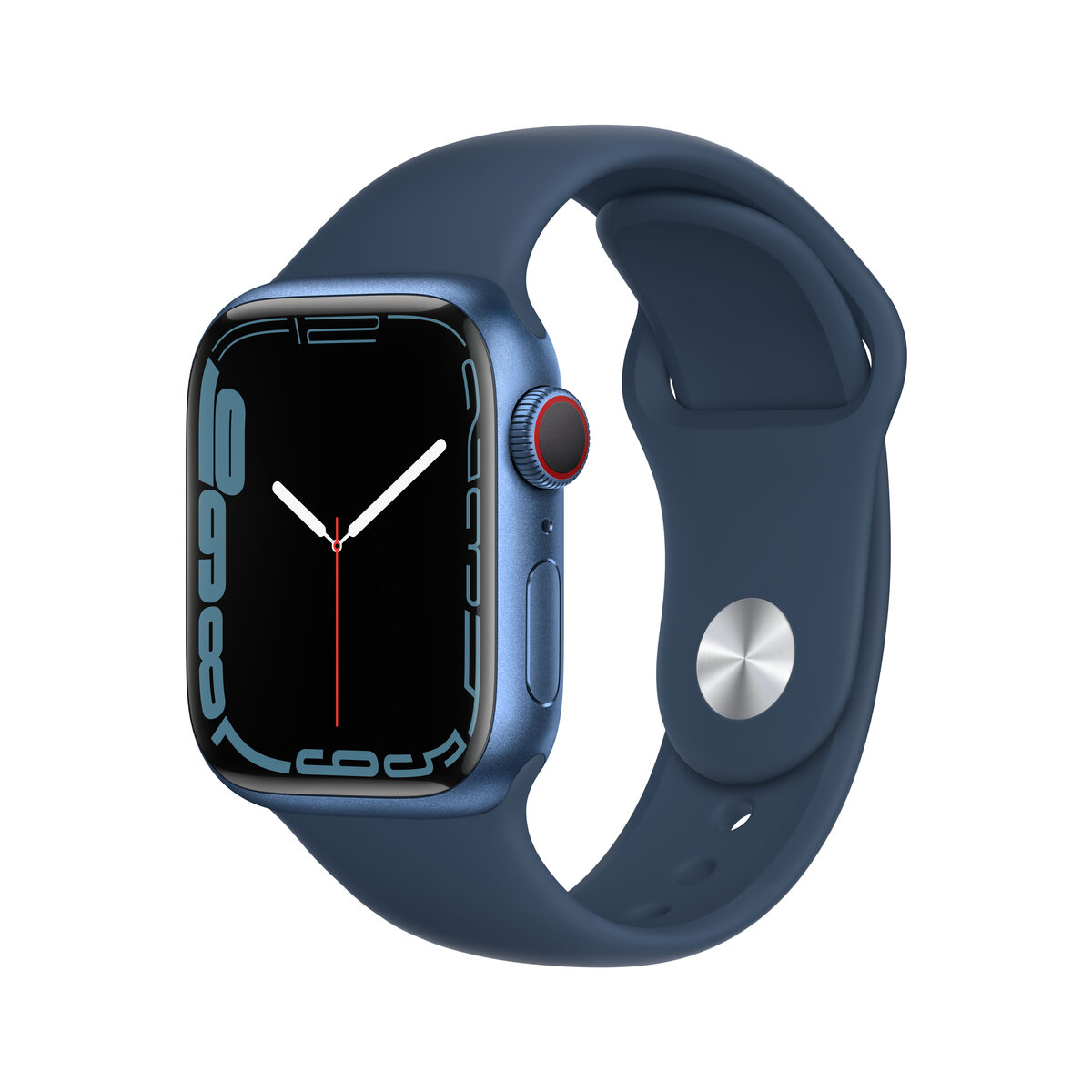 Buy Apple Watch Series 7 GPS + Cellular, 45mm Aluminium Case with Sport Band