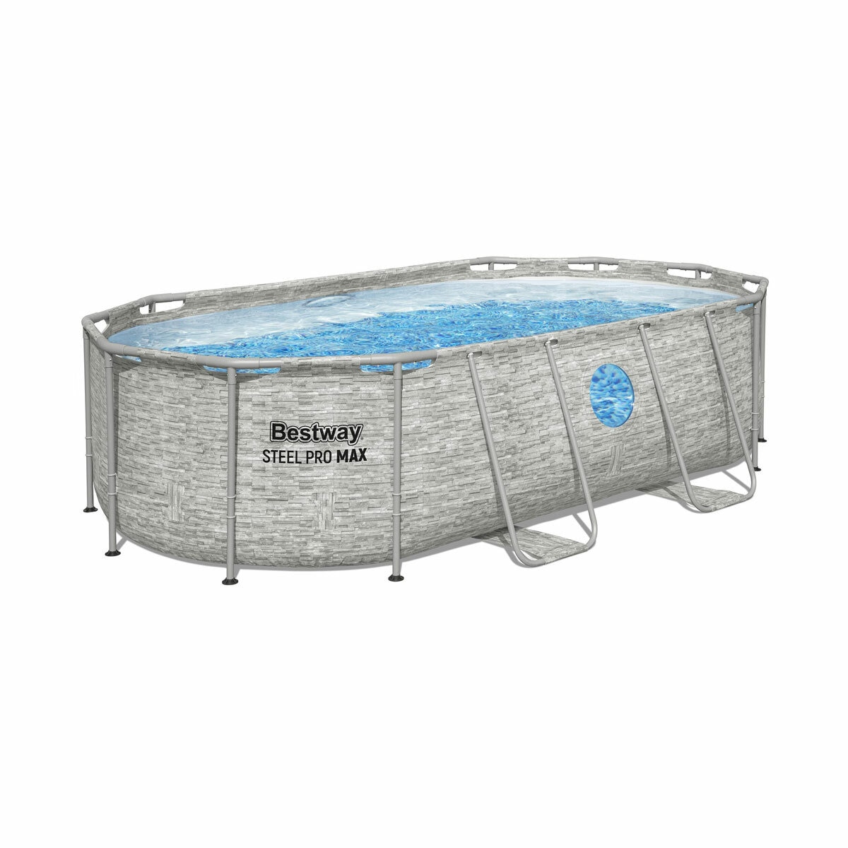 14ft x 8'2'' x 39.5'' Splashview Pool Set Oval 14ft x 8'2'' x 39.5'' Splashview Pool Set Oval