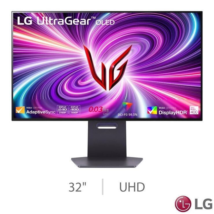 UltraGear 32 Inch UHD 240Hz OLED Gaming Monitor, 32GS95UV-B UltraGear 32 Inch UHD 240Hz OLED Gaming Monitor, 32GS95UV-B