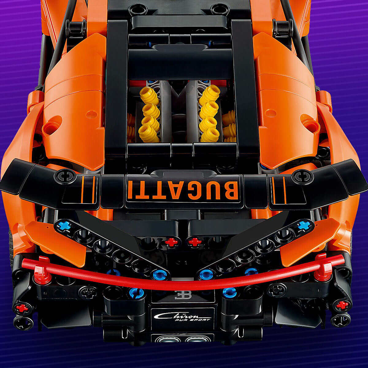 LEGO Technic Bugatti Chiron Pur Sport Hypercar - Model 42222 (9+ Years)