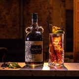 The Kraken Spiced Rum with cocktail