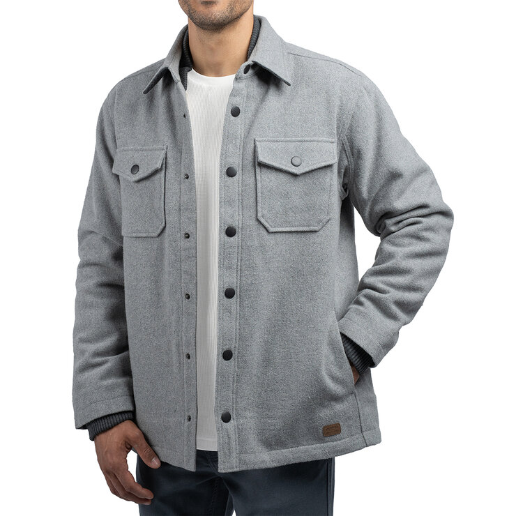 Jachs Sherpa Lined Shirt Jacket