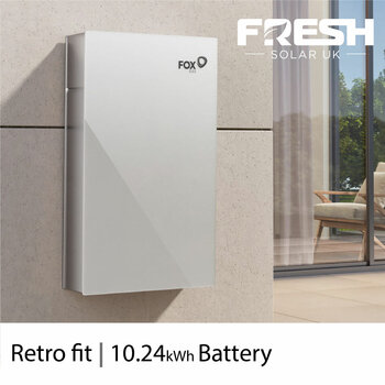 Fresh Solar Retro Fit Fox ESS Evo 10 Battery System, 10.24kWh