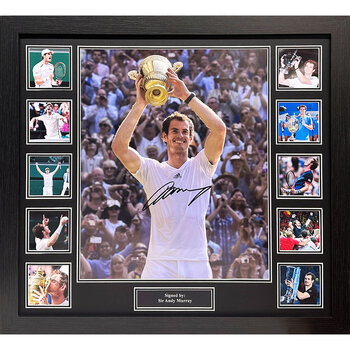 Andy Murray Signed Framed Photograph 