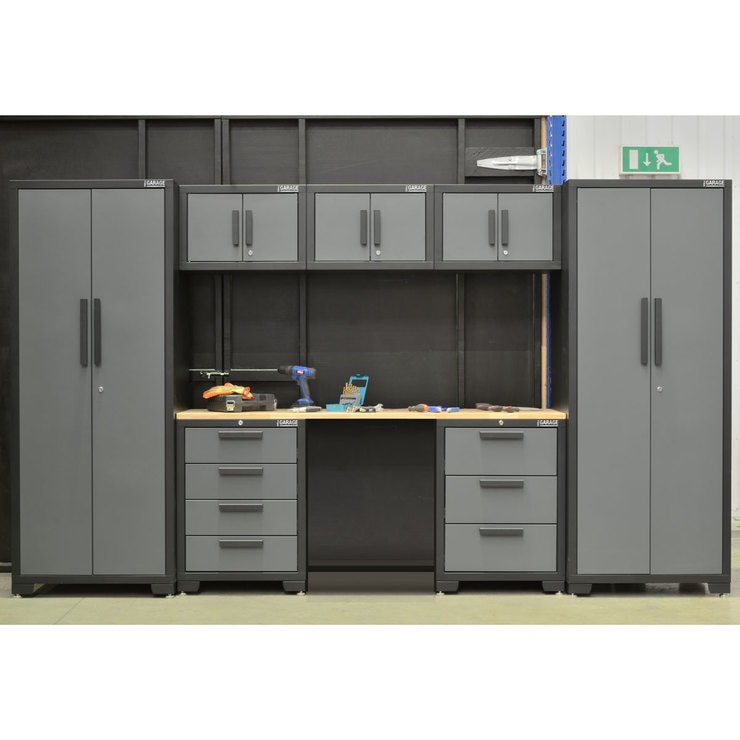 Hilka Professional 24 Gauge Steel 8 Piece Modular Set Costco UK