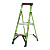 Little Giant 2 Tread Mighty Lite Hi-Viz GRP Fibreglass Step Ladder