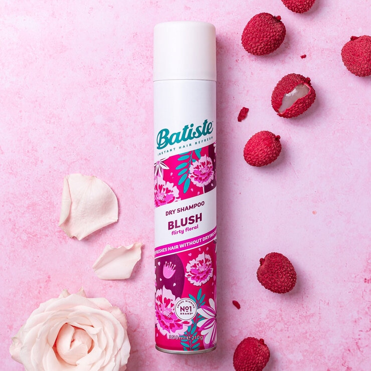 Batiste Blush Dry Shampoo, 6 x 350ml Batiste Blush Dry Shampoo, 6 x 350ml