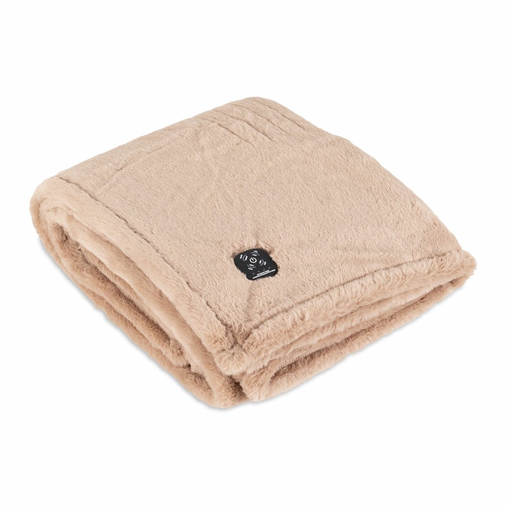 Berkshire Heated Throw Dual Plug in Beige