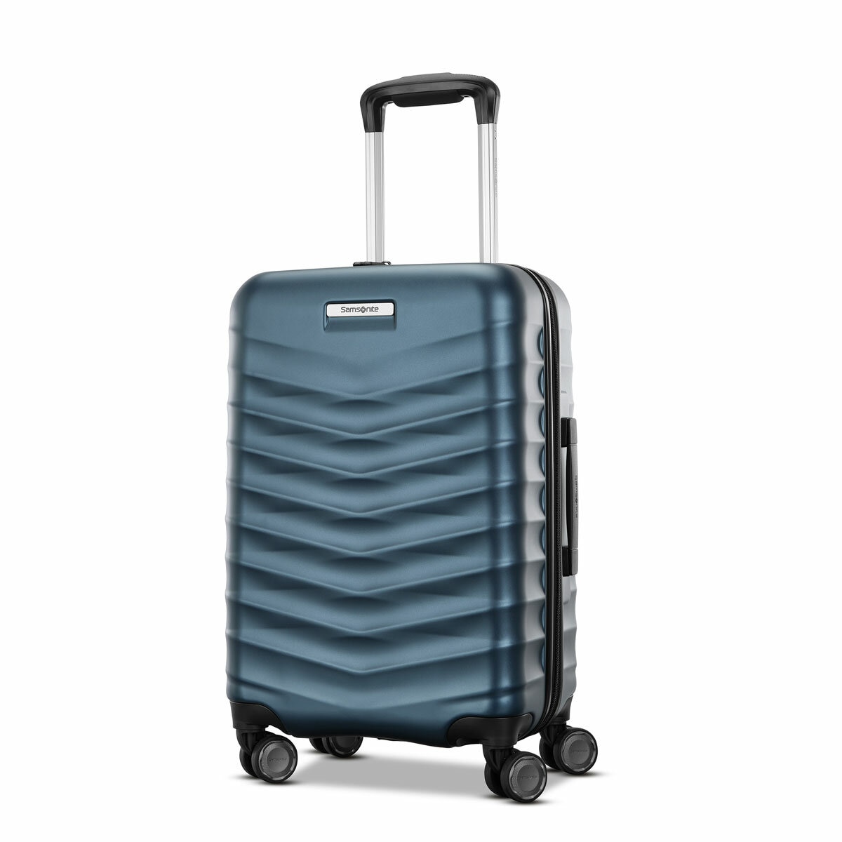 Samsonite Precision DLX 2-piece Hardside Expandable Spinner Luggage Set in Lagoon Blue