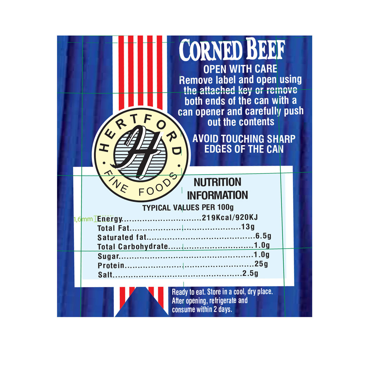 Hertford Corned Beef, 12 x 340g