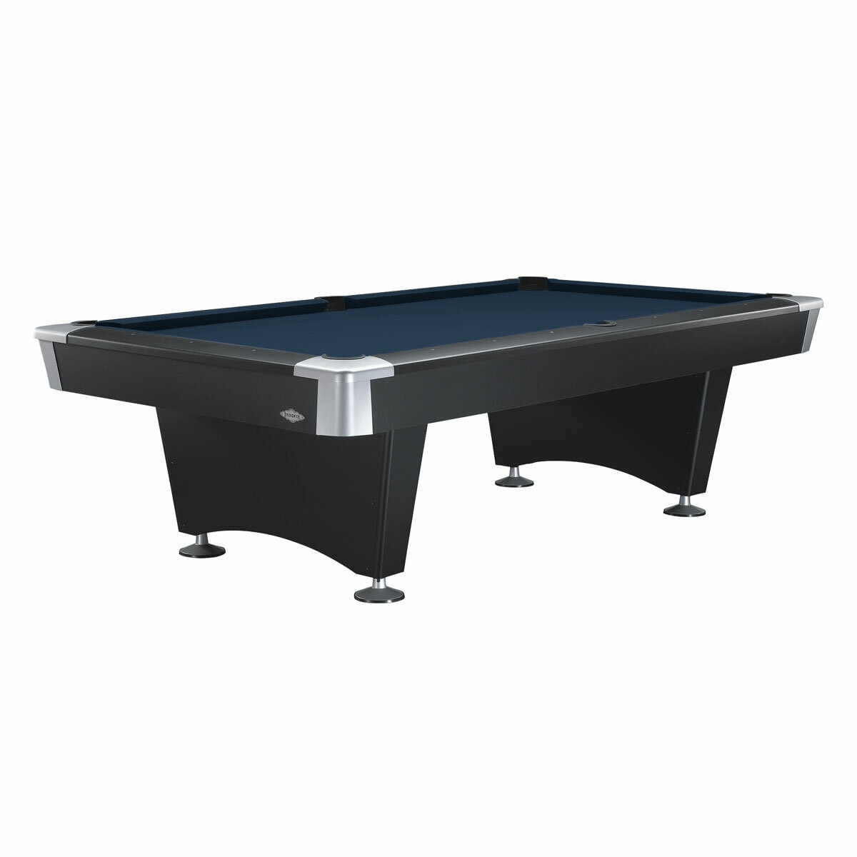 Installed Brunswick Black Wolf Pool Table in 2 Sizes Installed Brunswick Black Wolf Pool Table in 2 Sizes