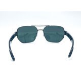 Ray-Ban Gunmetal and Black Sunglasses with Green Lenses, RB3672 004/71