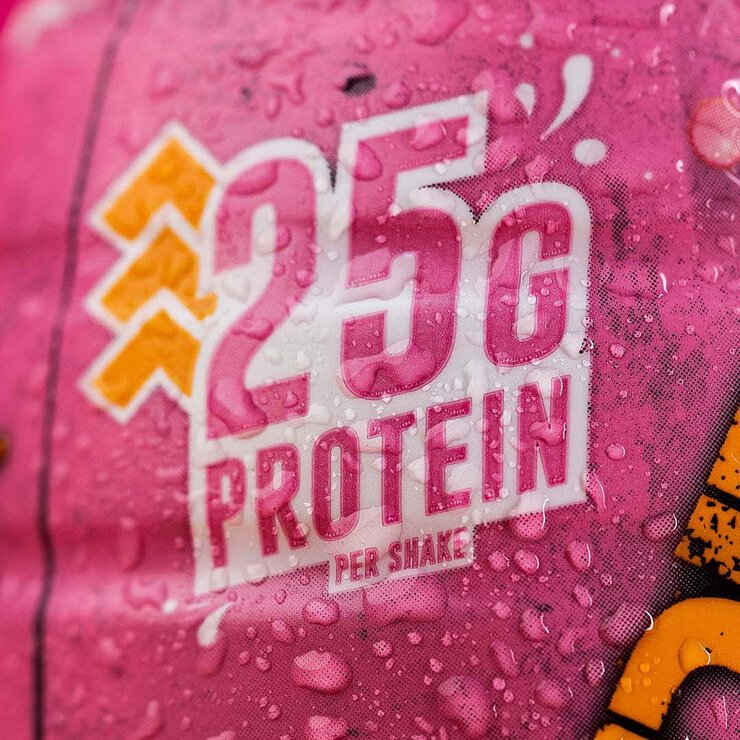 image of grenade strawberries & cream protein shake