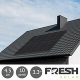 Fresh Solar 4.5kW Solar PV System [10 Panels] with 3.3kW Fox Battery - Fully Installed