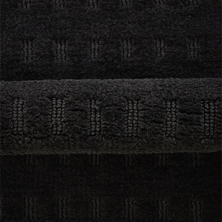 Whitley Willows Bath Mat in Black, 91 x 60 cm Whitley Willows Bath Mat in Black, 91 x 60 cm