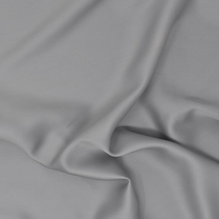 Panda 100 Bamboo Duvet Cover and Pillow Case Set, Quiet Grey, King