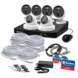 Buy Swann 8 Channel 2TB NVR Recorder with 4 x 4K Enforcer Bullet Camers & 2 x 4K Enforcer Dome Cameras at Costco.co.uk
