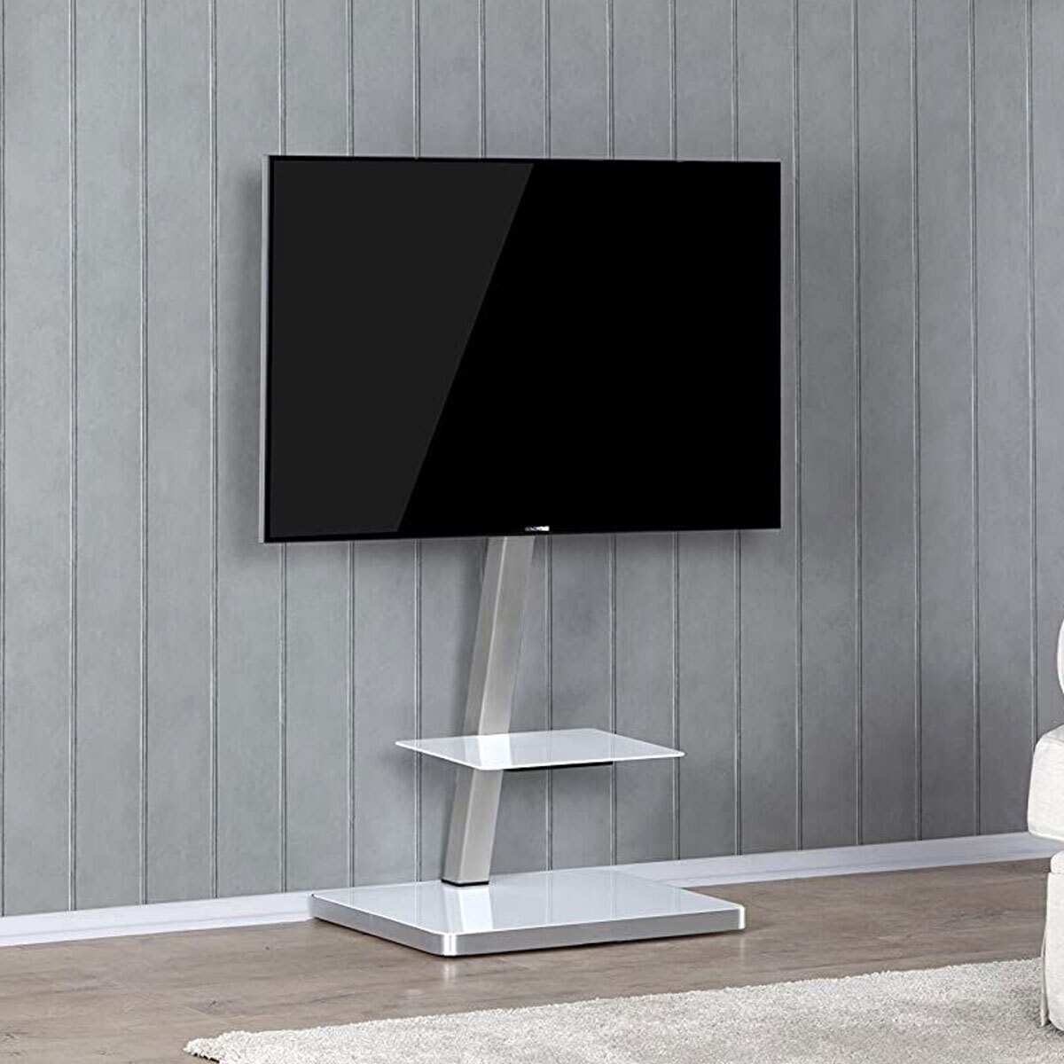 Sonorous PL2710 LED TV Stand for TVs up to 50", White Costco UK