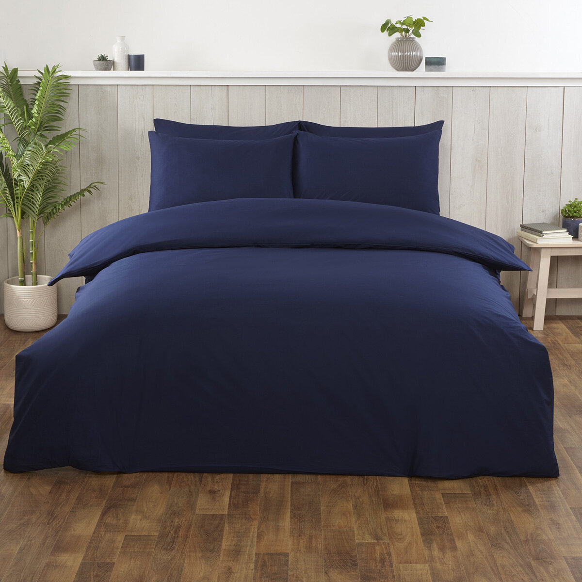 200TC Percale cotton duvet set & pillowcases