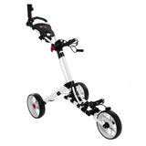 Ezeglide Smart Fold Trolley with Wheel cover and Umbrella