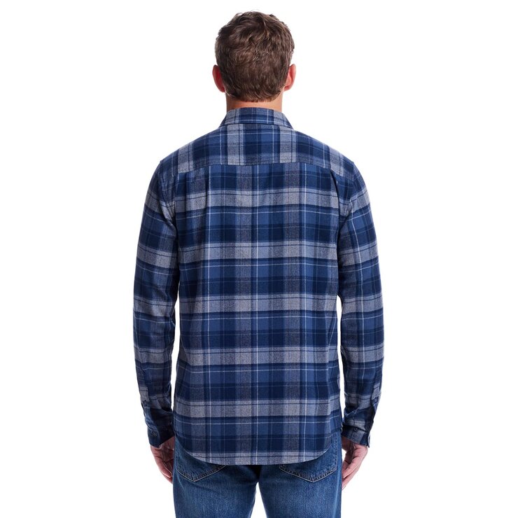 Weatherproof Vintage Men's Long Sleeve Flannel Shirt in Black Weatherproof Vintage Men's Long Sleeve Flannel Shirt in Black