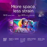 Lenovo IdeaPad Slim 3, Copilot+ PC, Snapdragon X, 24GB RAM, 1TB SSD, 15.3 Inch Laptop, 83N3002DUK