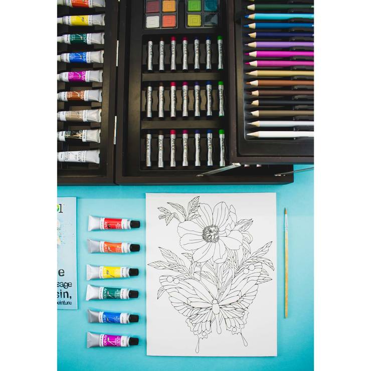 Art 101 All Media Artist Set 128 Pieces Costco UK
