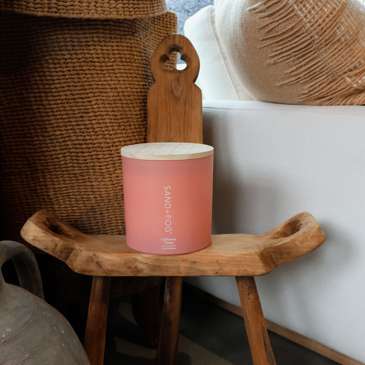 Sand & Fog Fragranced Candle, 1.5kg in California Citron