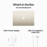Apple MacBook Air 2024, Apple M3 Chip, 8GB RAM, 512GB SSD, 15.3 Inch in Silver, MRYQ3B/A