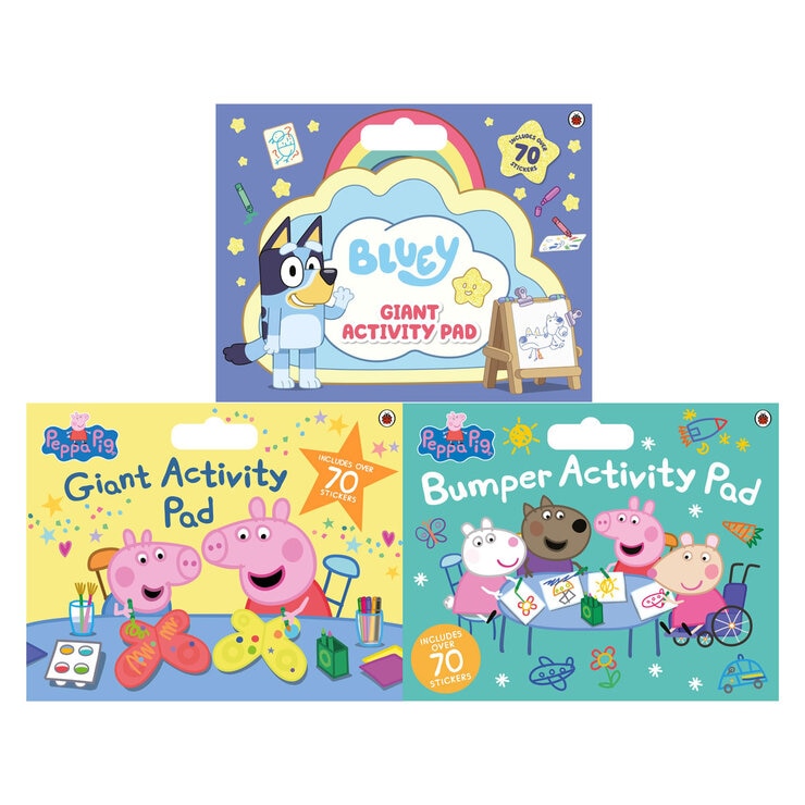 Licence Giant Activity Pad in 3 Options Licence Giant Activity Pad in 3 Options